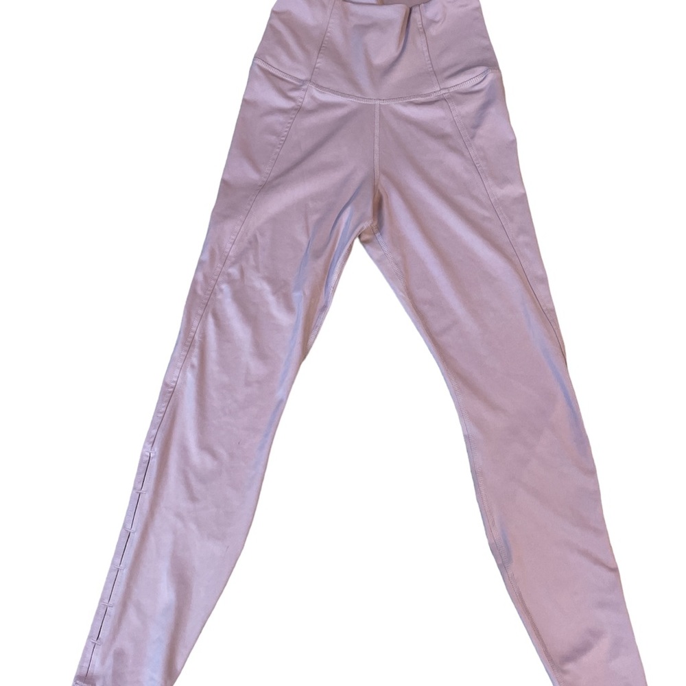 Women’s lavender Nike yoga, dry, fit, athletic pants, small